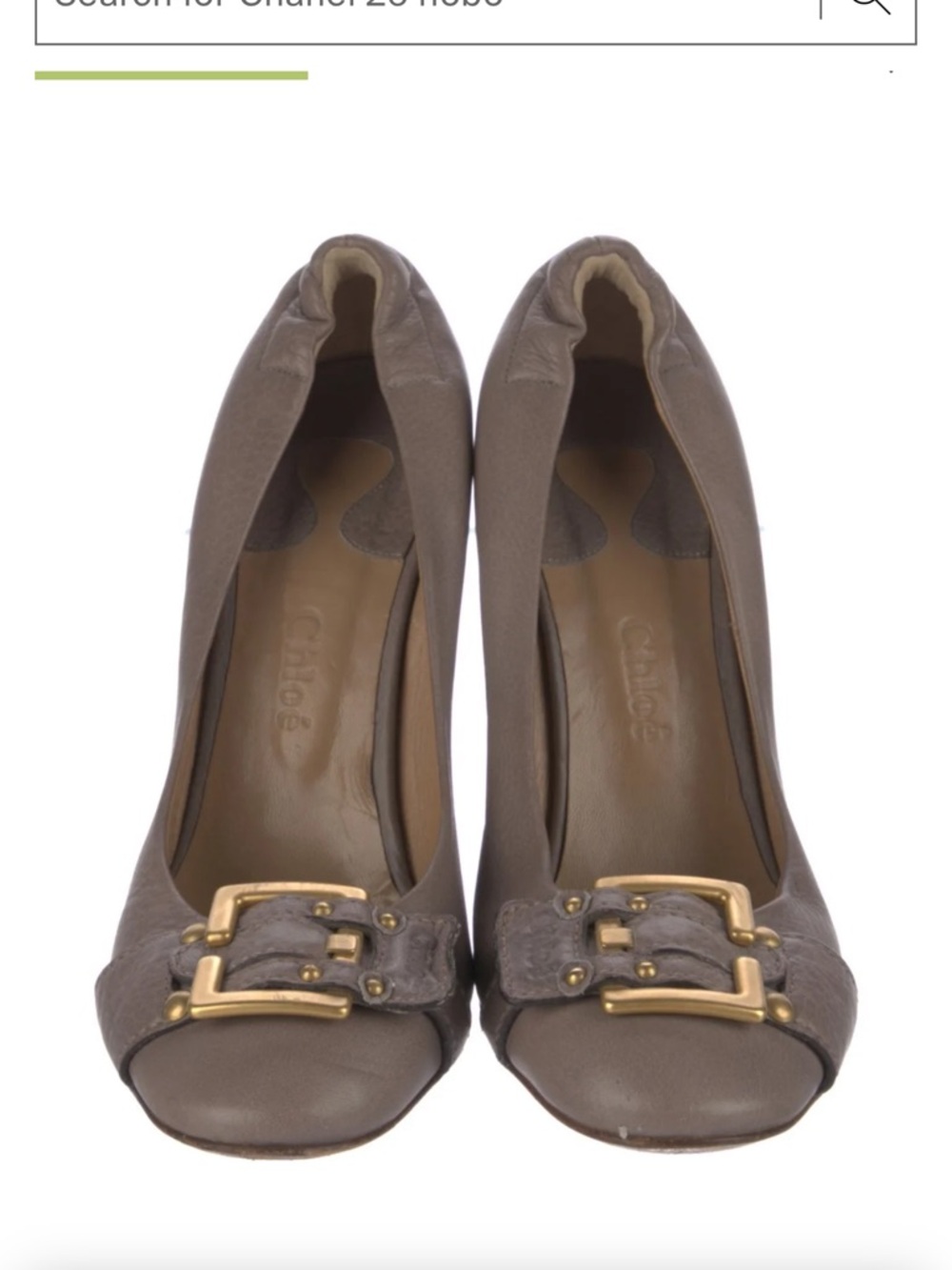 Chloé Wedges in Leather and Wood with a Buckle Size 9 - Picture 5 of 12